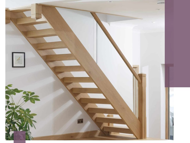 Изготовление деревянных лестниц под ключ в Шарыпове для дома