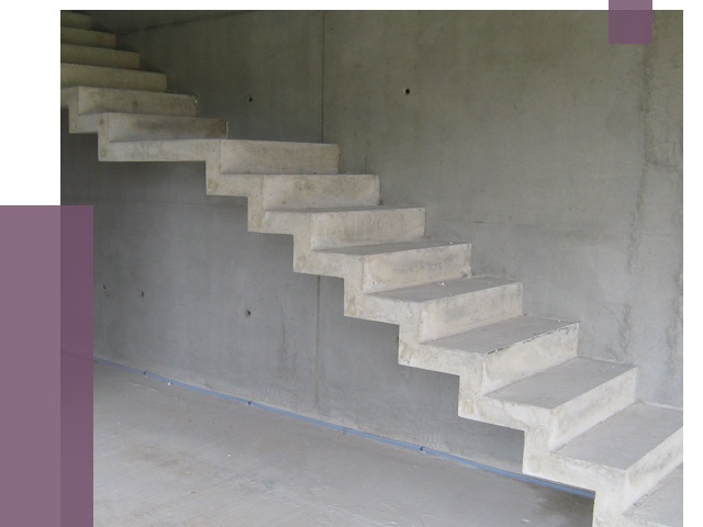 Бетонные лестницы в Шарыпове от 18694 руб. под ключ | ПРОЛЁТ-Шрп