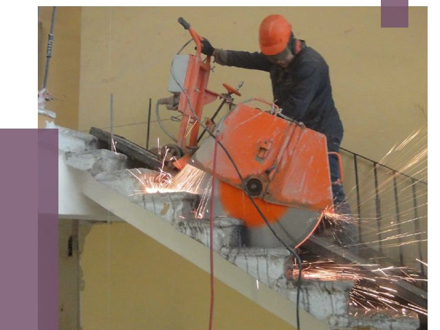 Демонтаж бетонных лестниц в Шарыпове от 4547 руб. за м2 | ПРОЛЁТ-Шрп