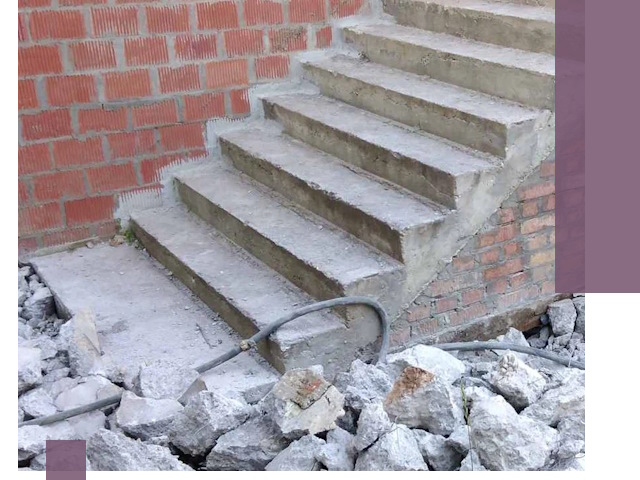 Демонтаж бетонных лестниц в Шарыпове: быстро и безопасно