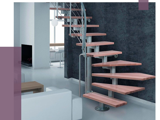 Модульные лестницы в Шарыпове от 16673 руб. — купить в ПРОЛЁТ-Шрп