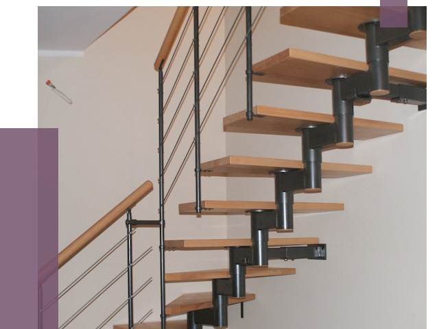 Изготовление модульных лестниц в Шарыпове от 11368 руб. 