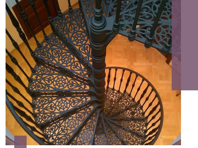 Винтовые лестницы под ключ в Шарыпове: производство и монтаж