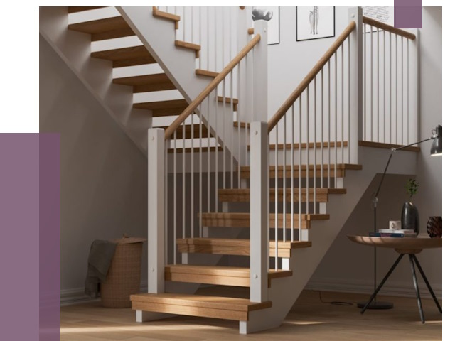 Маршевые лестницы в Шарыпове от 37641 руб. — монтаж | ПРОЛЁТ-Шрп