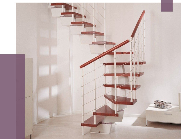 Изготовление лестниц на больцах в Шарыпове от 9600 руб. | ПРОЛЁТ-Шрп