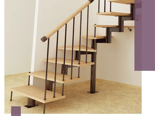 Монтаж лестниц на больцах в Шарыпове — быстро и надежно