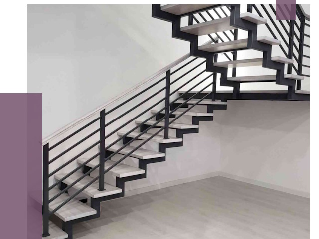 Лестницы на металлокаркасе под ключ в Шарыпове от 12631 руб. | ПРОЛЁТ-Шрп
