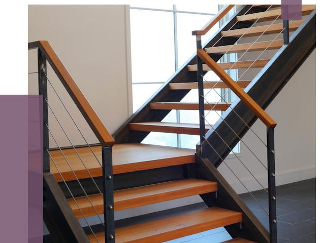 Изготовление лестниц на металлокаркасе в Шарыпове от 18694 руб. | ПРОЛЁТ-Шрп