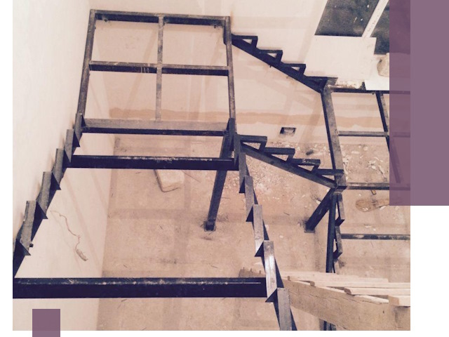 Монтаж лестниц на металлокаркасе в Шарыпове быстро и качественно