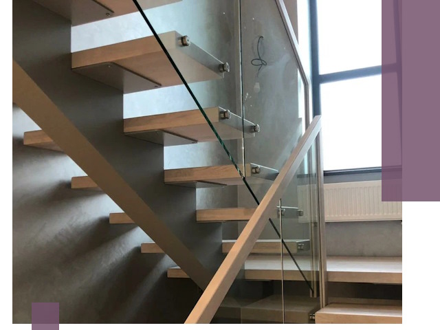 Изготовление лестниц на монокосоуре в Шарыпове с монтажом и гарантией