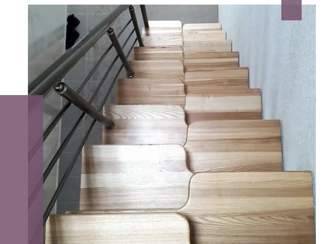 Лестницы гусиный шаг в Шарыпове от 12884 руб. под ключ | ПРОЛЁТ-Шрп