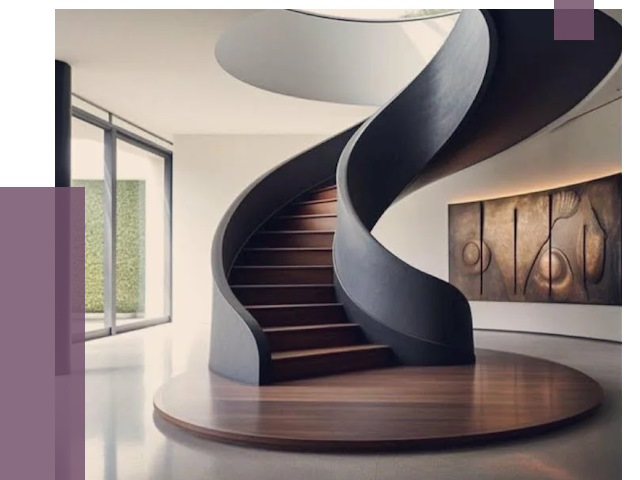 Элитные лестницы под заказ в Шарыпове от 186943 руб. — ПРОЛЁТ-Шрп