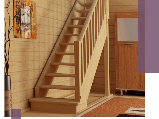 Лестницы эконом класса под ключ в Шарыпове — недорого и быстро