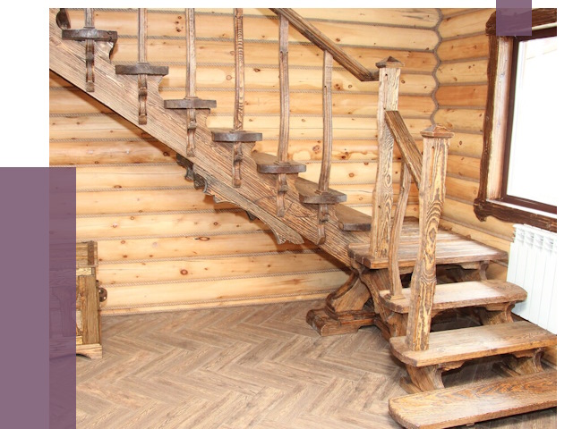 Лестницы в баню в Шарыпове от 18896 руб. — изготовление | ПРОЛЁТ-Шрп