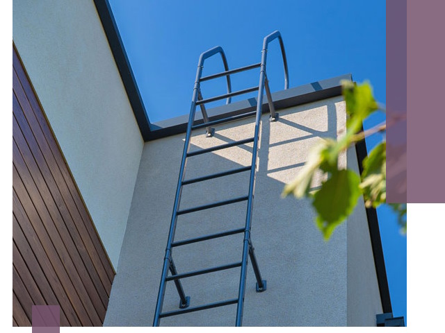 Лестницы на крышу в Шарыпове — изготовление, монтаж, демонтаж
