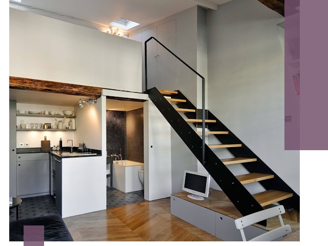 Лестницы на антресоль под ключ в Шарыпове — изготовление и монтаж