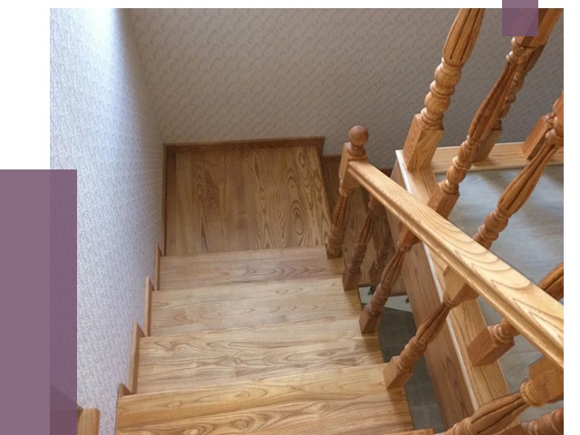 Сосновые лестницы в Шарыпове под ключ от 7983 руб.  | ПРОЛЁТ-Шрп