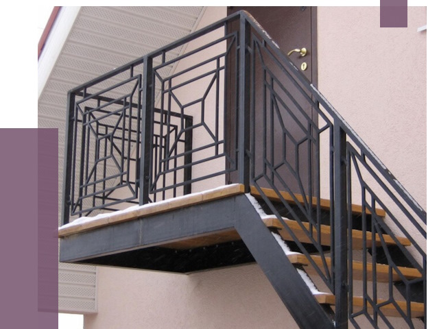 Металлические перила в Шарыпове от 4244 руб.  | ПРОЛЁТ-Шрп