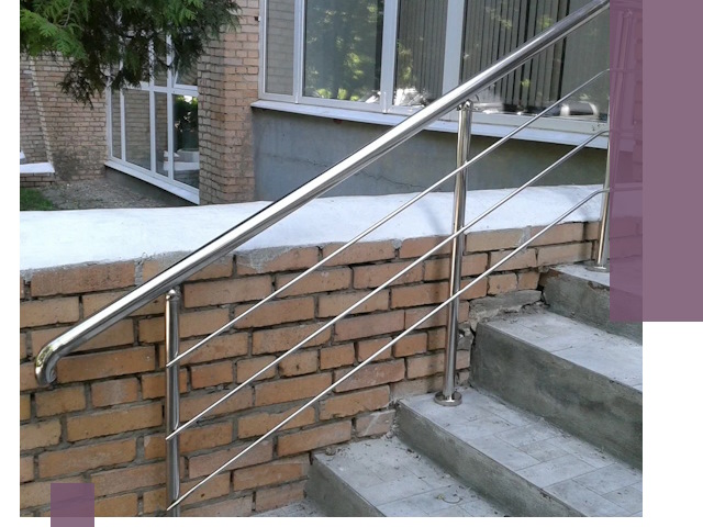 Перила из нержавеющей стали высокого качества в Шарыпове
