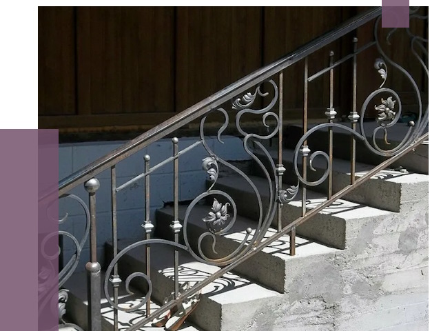Кованые перила в Шарыпове от 8589 руб. под ключ — качество от ПРОЛЁТ-Шрп