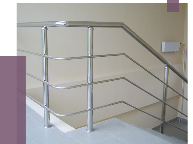 Алюминиевые перила в Шарыпове от 6265 руб. под ключ | ПРОЛЁТ-Шрп