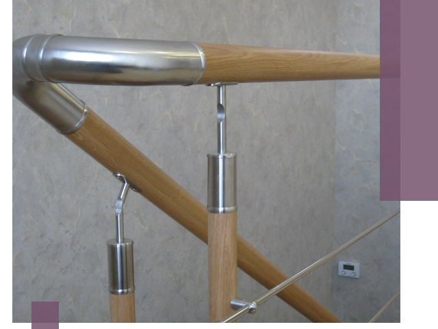 Комбинированные перила на заказ в Шарыпове — монтаж и производство