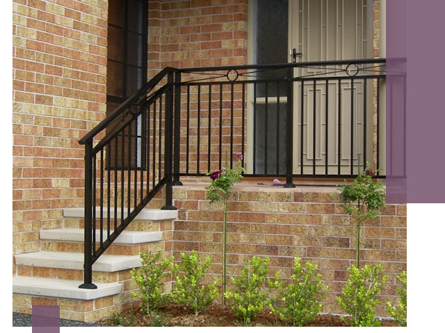 Уличные перила из металла под ключ в Шарыпове