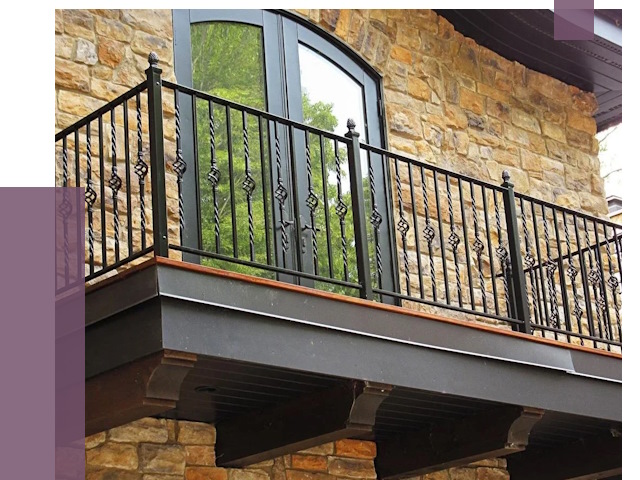 Балконные ограждения в Шарыпове от 7932 руб. — купить | ПРОЛЁТ-Шрп