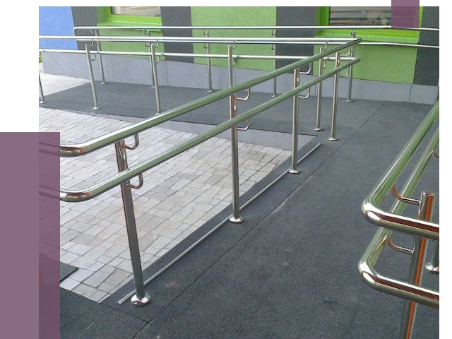 Ограждения пандусов в Шарыпове от 4295 руб. монтаж | ПРОЛЁТ-Шрп