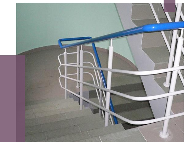 Перила в подъезде в Шарыпове — установка и замена от 7326 руб. | ПРОЛЁТ-Шрп