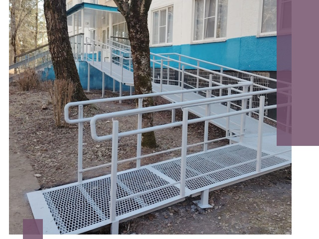 Пандусы под ключ в Шарыпове: изготовление, монтаж и демонтаж