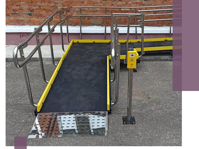 Изготовление наклонных пандусов для инвалидов в Шарыпове