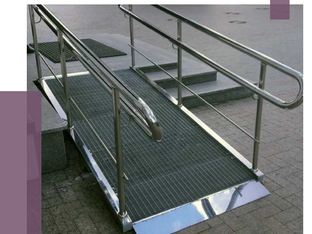 Монтаж пандусов для инвалидов в Шарыпове от 8508 руб. под ключ | ПРОЛЁТ-Шрп