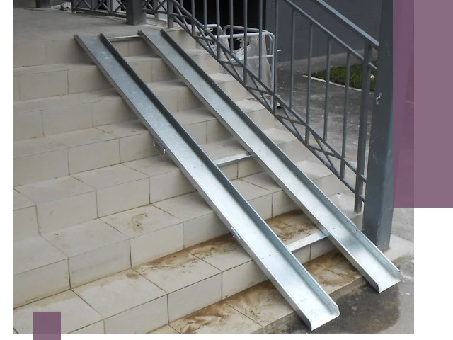 Пандусы для детских колясок в Шарыпове: изготовление и монтаж