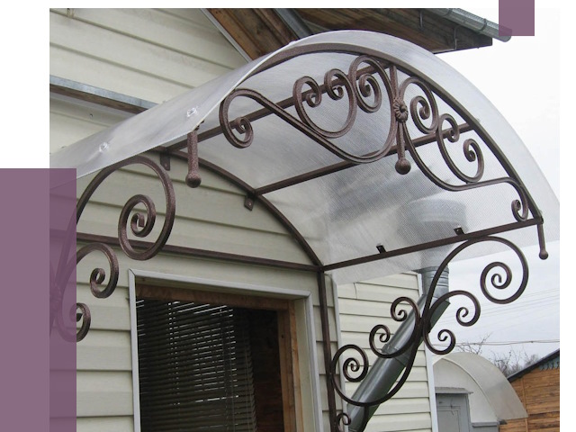 Изготовление козырьков в Шарыпове от 7276 руб. — заказать | ПРОЛЁТ-Шрп