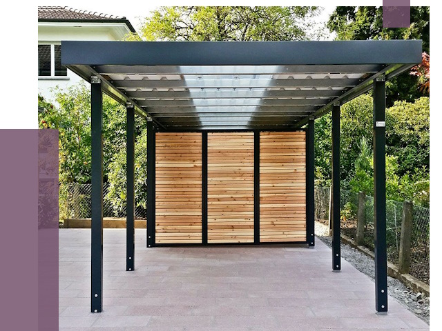 Отдельно стоящие навесы во дворе в Шарыпове от 79324 руб. | ПРОЛЁТ-Шрп