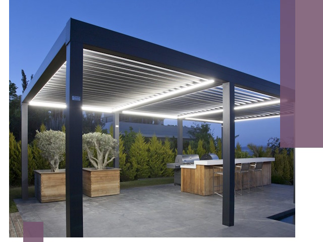 Навесы отдельно стоящие под ключ в Шарыпове из металла и поликарбоната