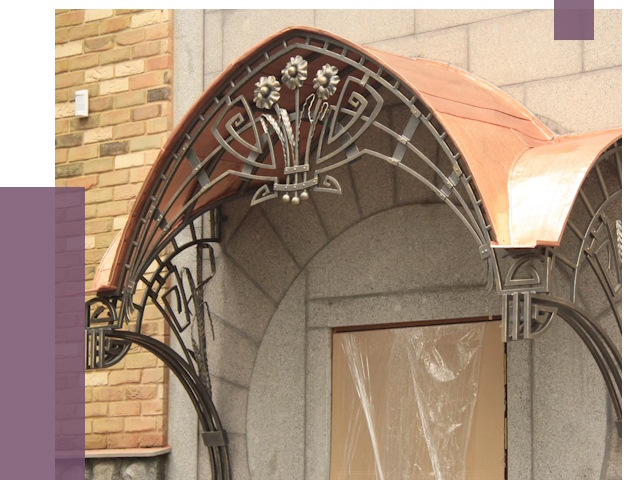 Арочные козырьки в Шарыпове от 14400 руб. 