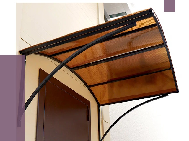 Недорогие козырьки в Шарыпове от 7498 руб.  | ПРОЛЁТ-Шрп