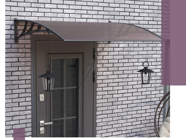 Недорогие козырьки и навесы под ключ в Шарыпове