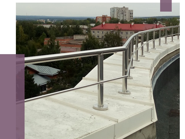 Парапеты и ограждения кровли в Шарыпове от 4901 руб. 