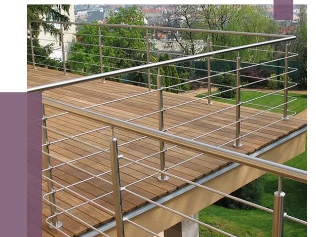 Алюминиевые парапеты в Шарыпове под ключ от 7680 руб. 