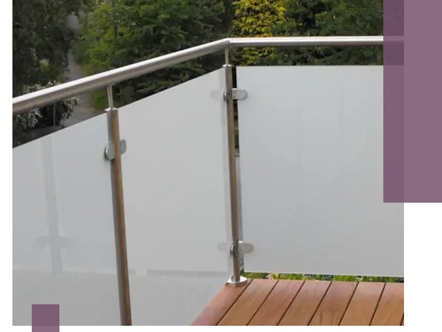 Алюминиевые парапеты для балконов и террас в Шарыпове