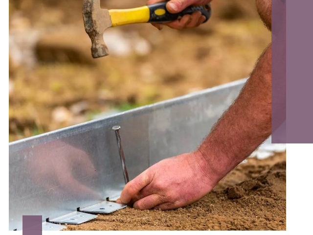 Монтаж металлических бордюров в Шарыпове быстро и качественно