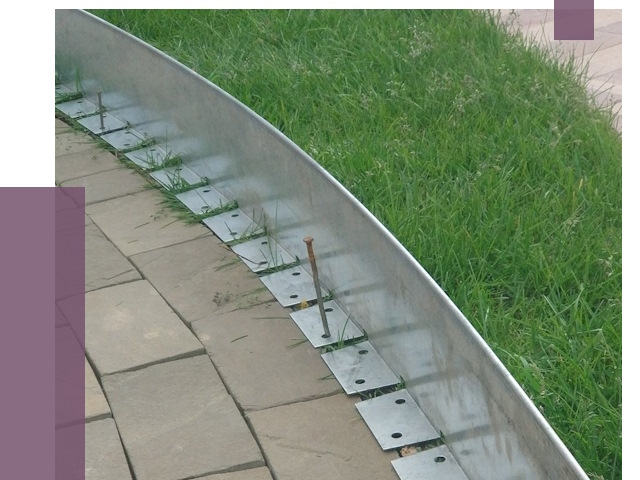 Металлические бордюры для тротуаров в Шарыпове от 8589 руб.