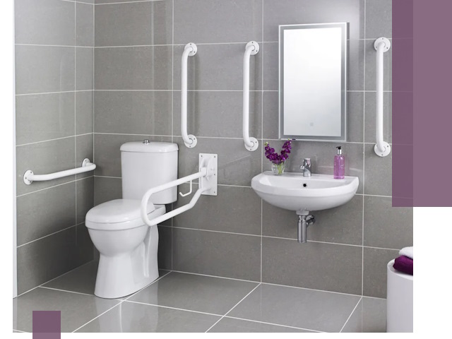 Поручни для санузлов в Шарыпове: установка, ремонт и монтаж